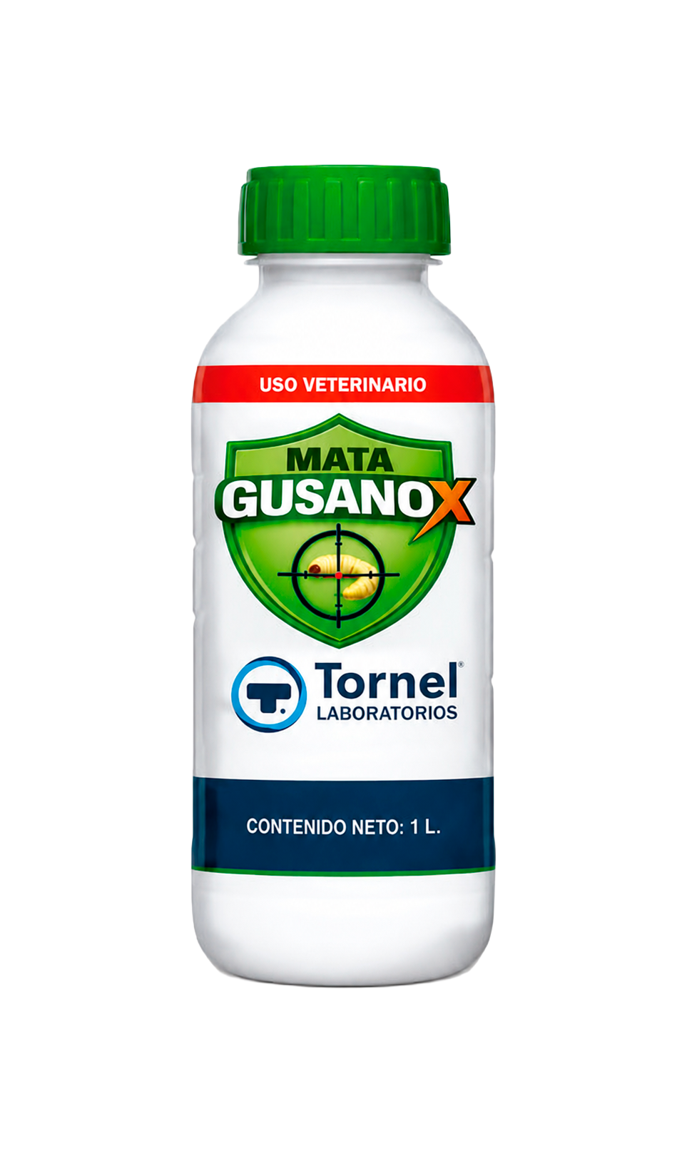 Botella de MATAGUSANOX® Tornel de 1 litro para uso veterinario
